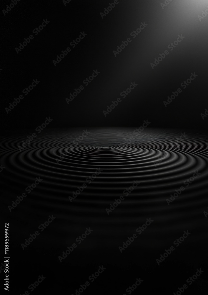 Black and white abstract background with a circular pattern in the center. the pattern is made up of multiple concentric circles that are arranged in a way that creates a sense of depth and dimension. Black and white abstract background with a circular pattern in the center. the pattern is made up of multiple concentric circles that are arranged in a way that creates a sense of depth and dimension.