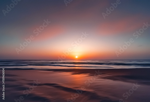 Wallpaper Mural sunset on the beach Torontodigital.ca