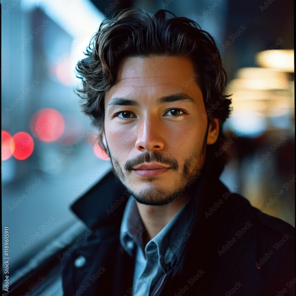 young handsome african american man wearing elegant jacket standing in city of serious, confident, serious and young handsome african american man wearing elegant jacket standing in city of serious, confident, serious and