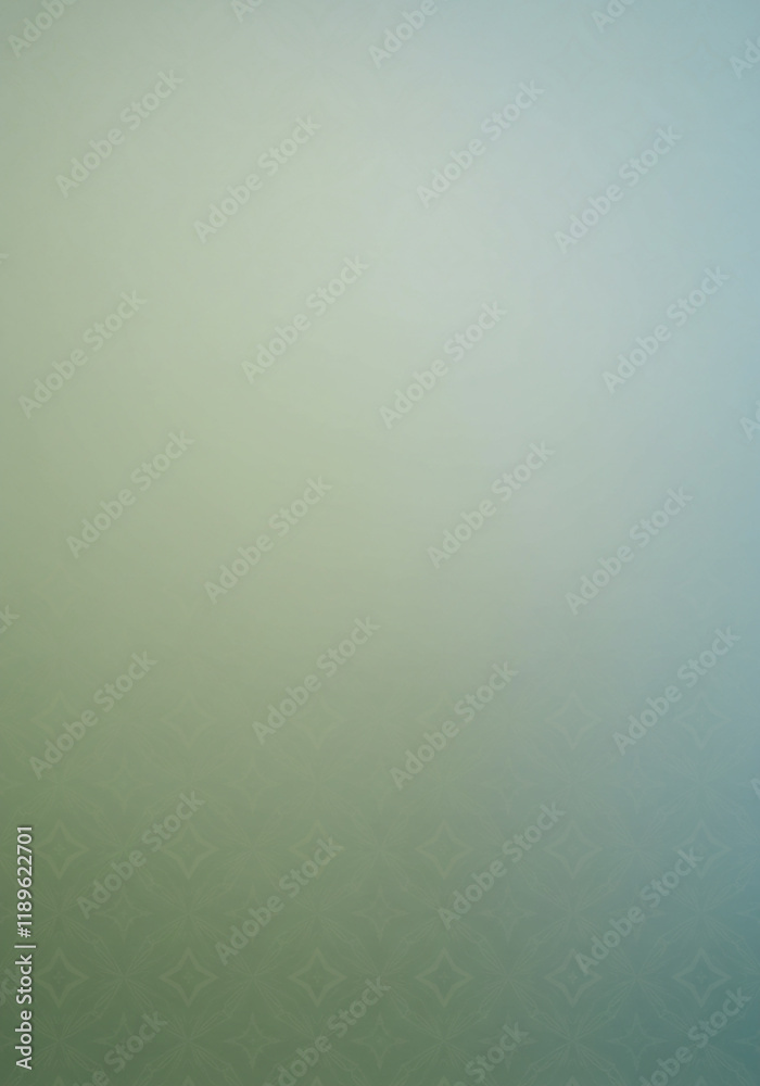 Fototapeta premium Subtle Green Gradient Background with Delicate Pattern Soft Texture Abstract Design
