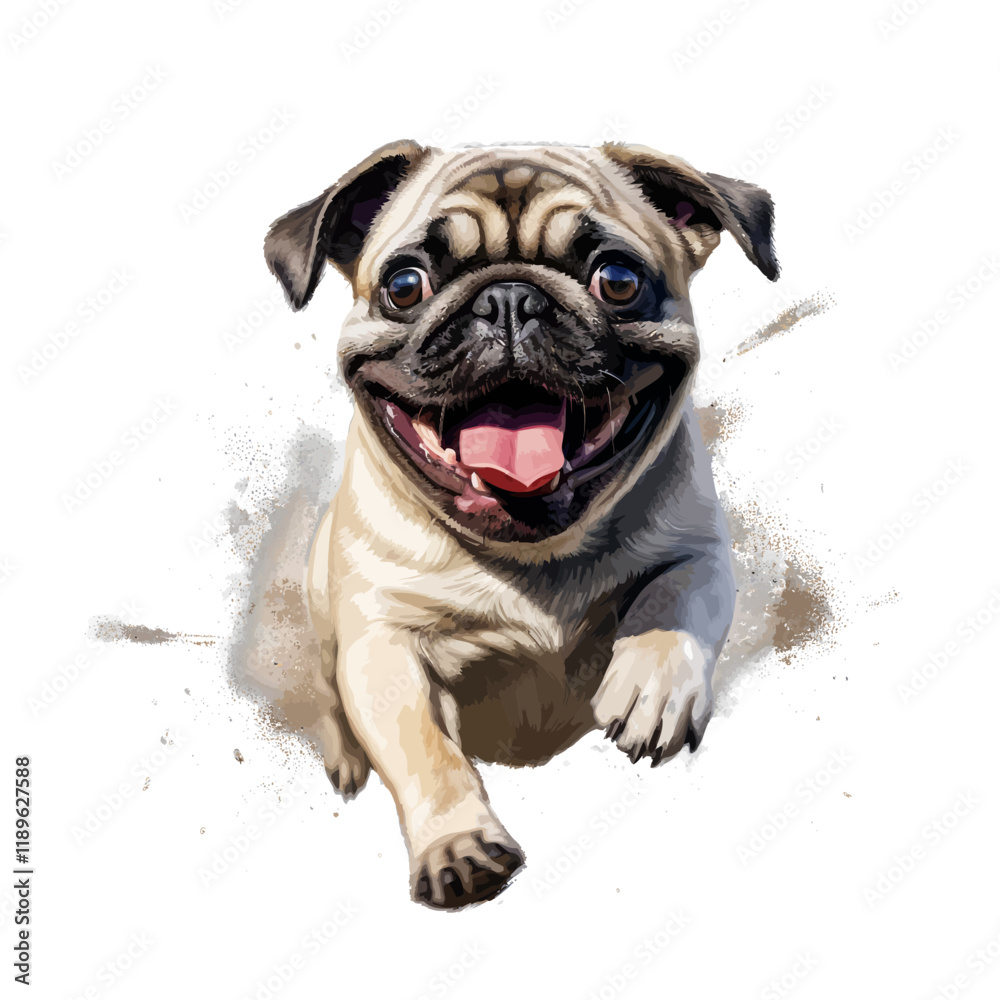 Fototapeta premium english bulldog puppy