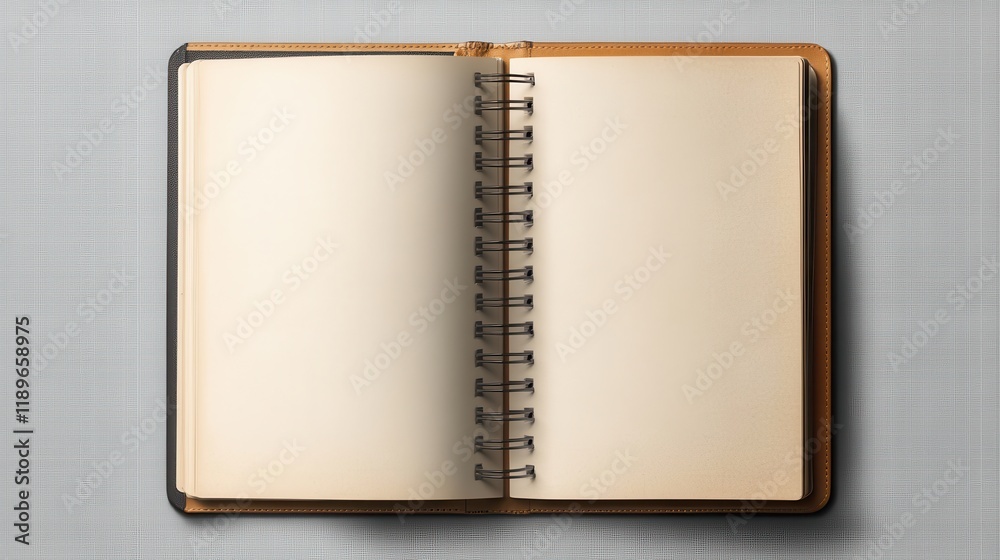 blank open notebook or ring binder isolated over a transparent background, business stationery, school, art, or craft supply, top view, flat lay for your scenes, copy space blank open notebook or ring binder isolated over a transparent background, business stationery, school, art, or craft supply, top view, flat lay for your scenes, copy space