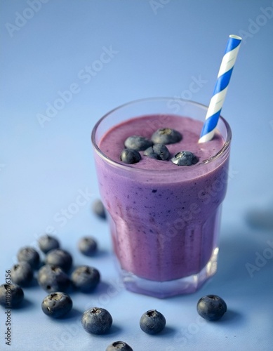 Blaubeer-Smoothie: Frisch und sommerlich