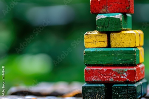 Unleash your childs creativity with our vibrant building block set Spark imagination and endless fun in every play session. photo