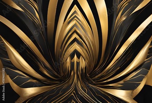 Wallpaper Mural fractal burst arrangement Torontodigital.ca