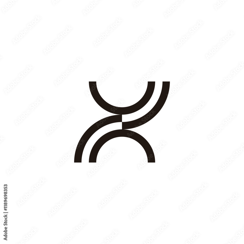Letter Z curves lines geometric symbol simple logo vector Letter Z curves lines geometric symbol simple logo vector