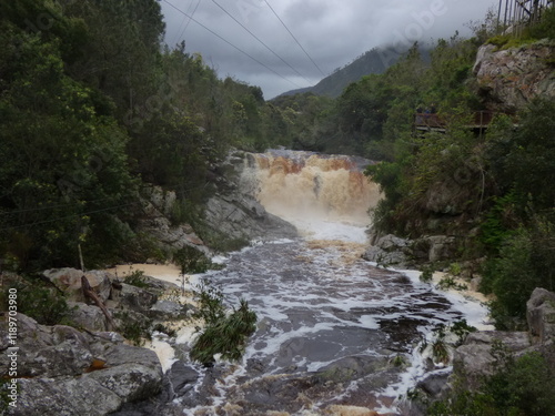 waterfall on the river
