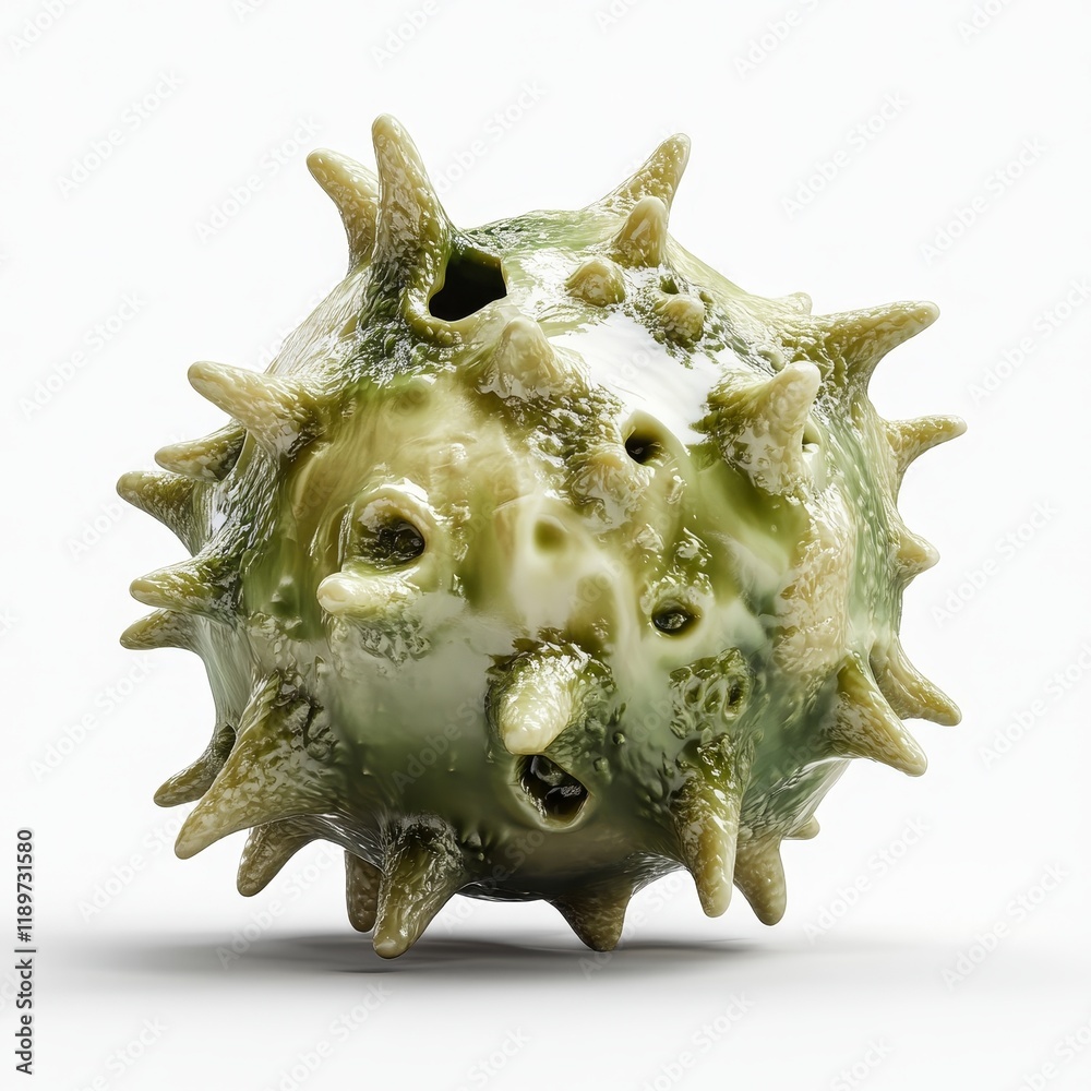 A herpes virus depicted in 3D, known as the varicella zoster virus, is responsible for causing chickenpox and shingles. A herpes virus depicted in 3D, known as the varicella zoster virus, is responsible for causing chickenpox and shingles.
