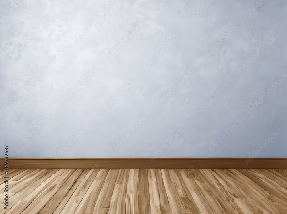 Light Blue Wall Background, Empty Room, Wall and Floor Light Blue Wall Background, Empty Room, Wall and Floor