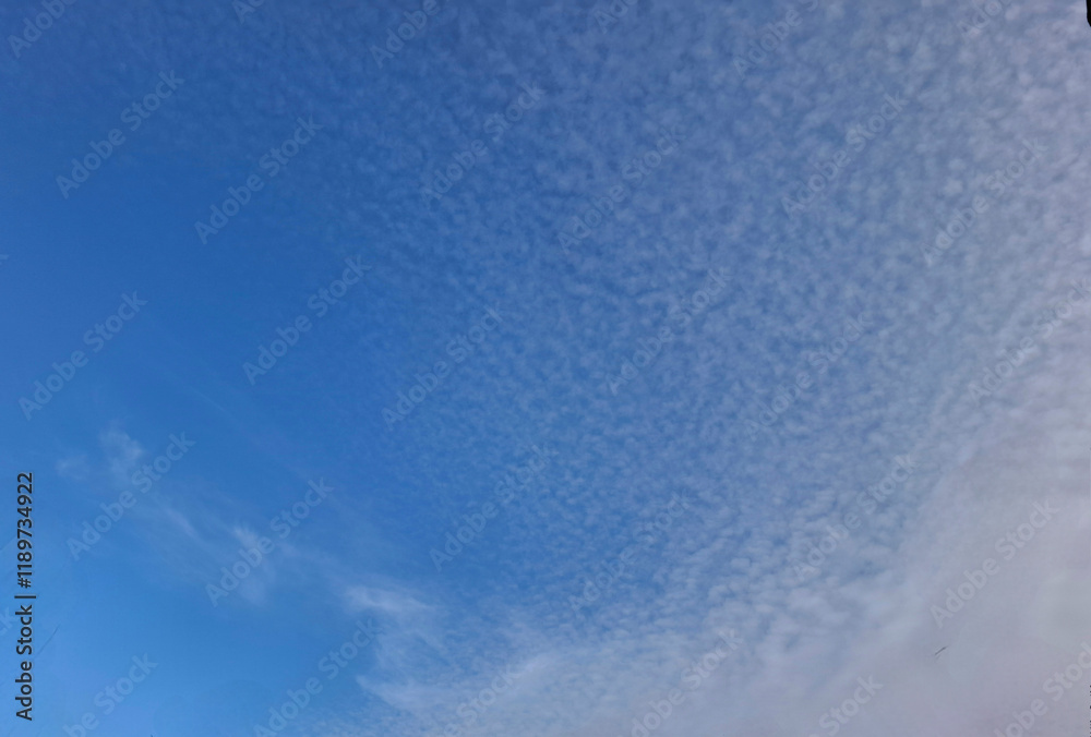 Obraz premium small cumulus clouds in the sky
