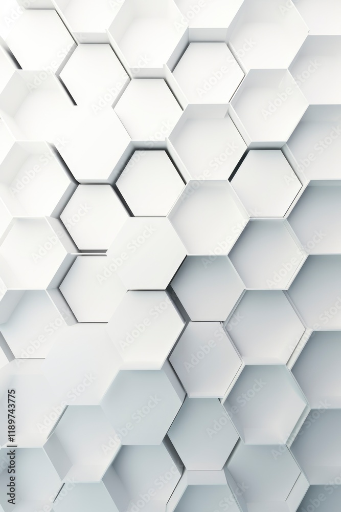 Naklejka premium futuristic geometric background with copy space