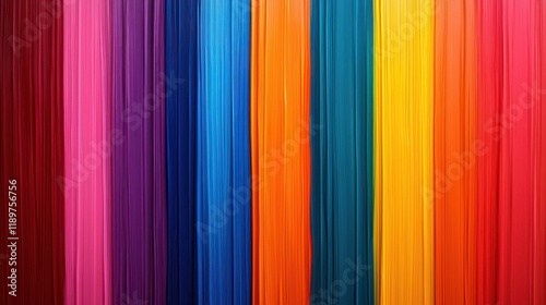Vibrant colorful strands studio workshop photography creative environment close-up view artistry