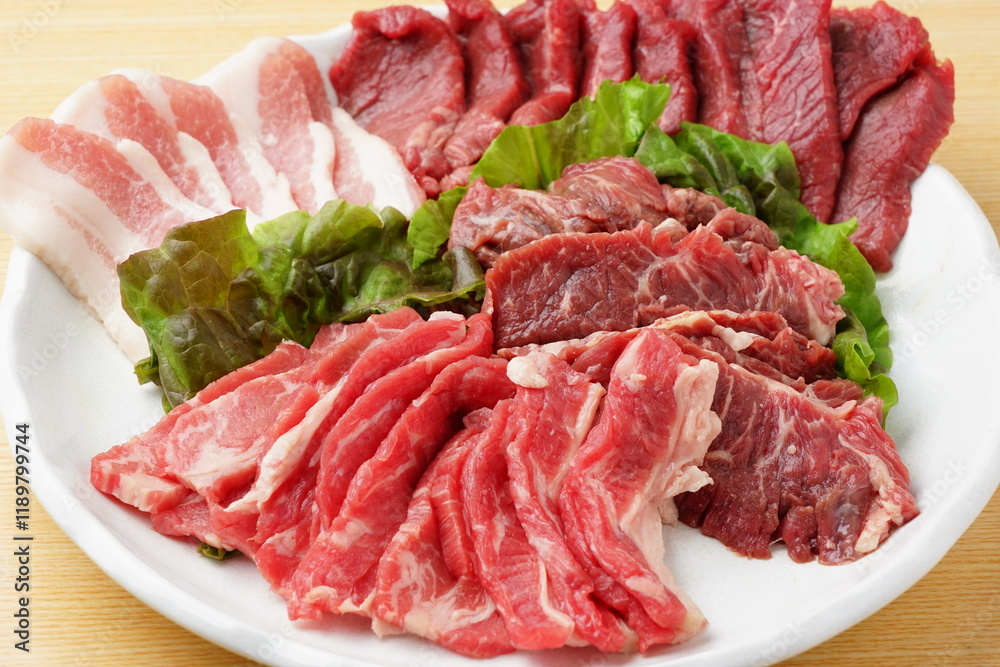 牛肉 豚肉 食材 牛肉 豚肉 食材