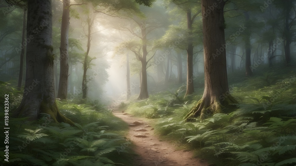 path in the forest path in the forest