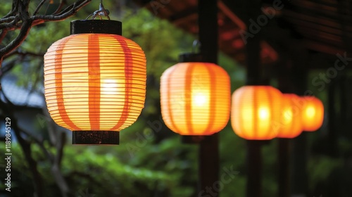 Ouchi-jukus historic streets lit by lanterns at dusk, offering a magical glimpse into Japan's Edo period.