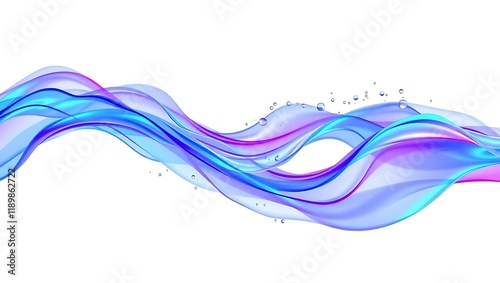 3d Brushstroke different color gradient texture brush png transparent background