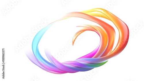 3d Brushstroke different color gradient texture brush png transparent background