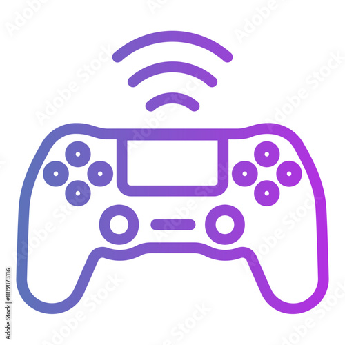 game controller Gradient icon
