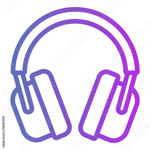 headphone Gradient icon