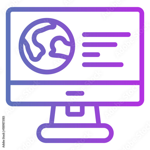 news Gradient icon