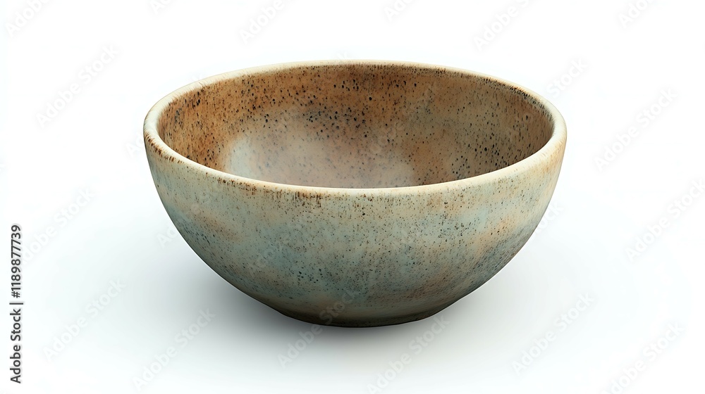 Empty ceramic bowl isolated on white background. Empty ceramic bowl isolated on white background.