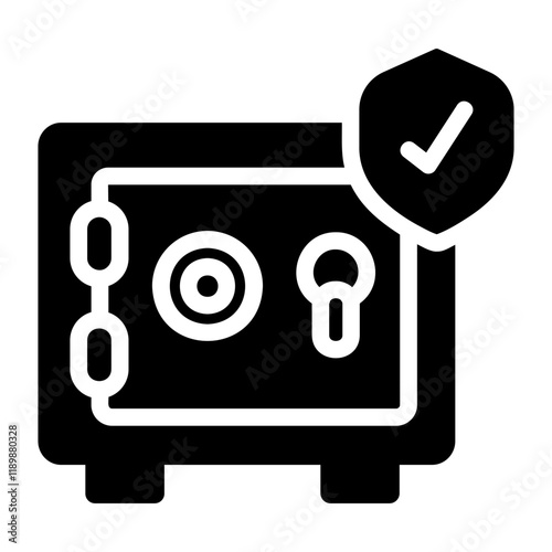 safebox Solid icon