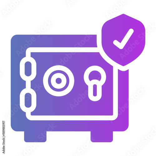 safebox Gradient icon