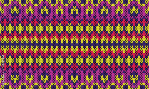 Seamless printable knitting patterns, wallpapers, ultra-high resolution raster illustrations, print-on-demand patterns.