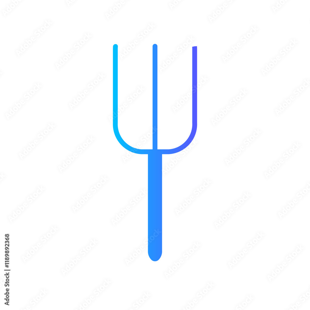 fork gradient icon