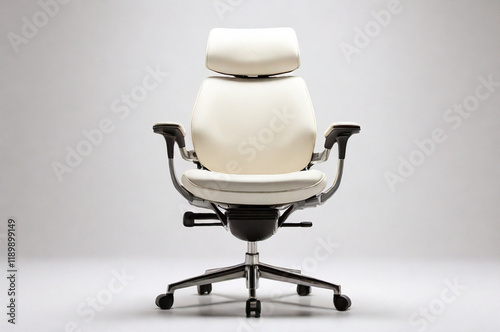 Ergonomic Chair with whitebackground