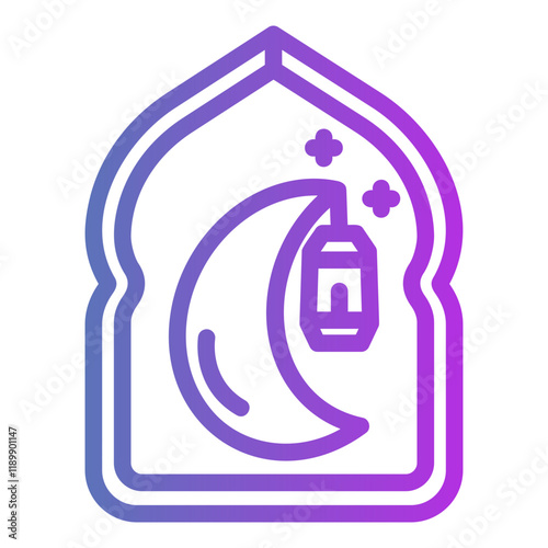 ramadan Gradient icon