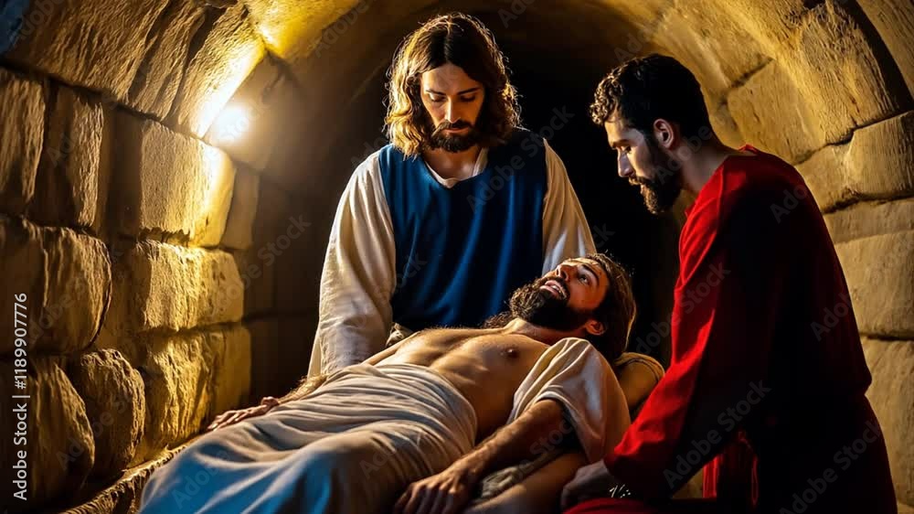 Jesus Commanding the Paralytic to Walk Jesus Commanding the Paralytic to Walk