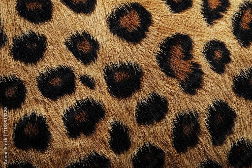 Naklejka premium A seamless set of animal print skins