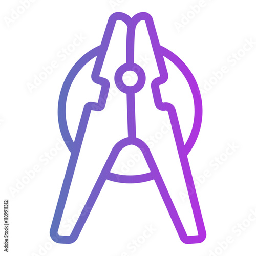 clothespin Gradient icon