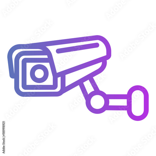 cctv Gradient icon