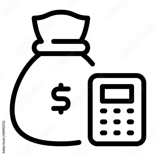 budget line icon