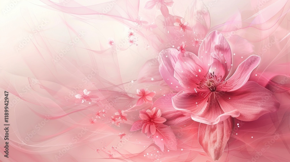 Delicate Pink Blossom with Soft Petals and Dreamy Background Enhancing Natural Beauty and Serenity in Floral Composition for Brightening Spaces Delicate Pink Blossom with Soft Petals and Dreamy Background Enhancing Natural Beauty and Serenity in Floral Composition for Brightening Spaces