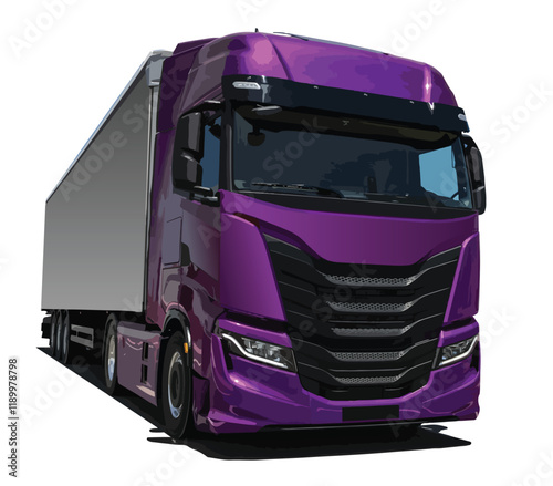 icon truck art design vector template