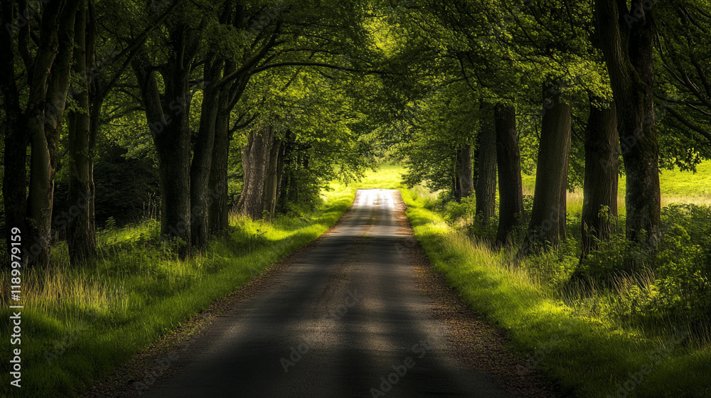 Obraz premium path in the forest