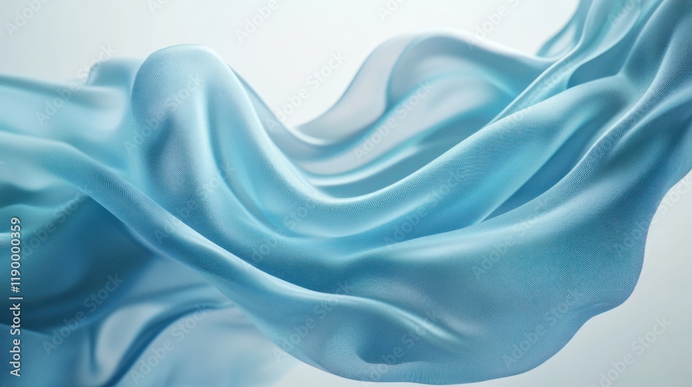 Obraz premium Abstract Blue Fabric