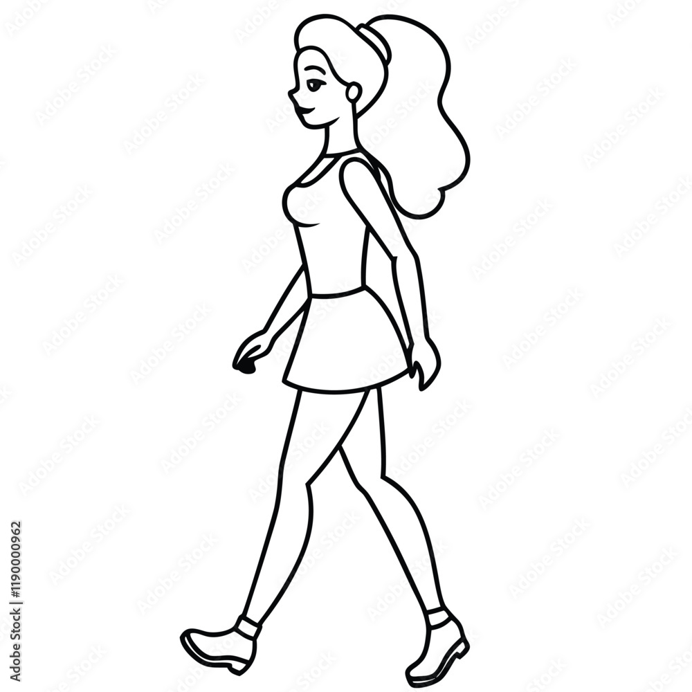 silhouette of a girl silhouette of a girl