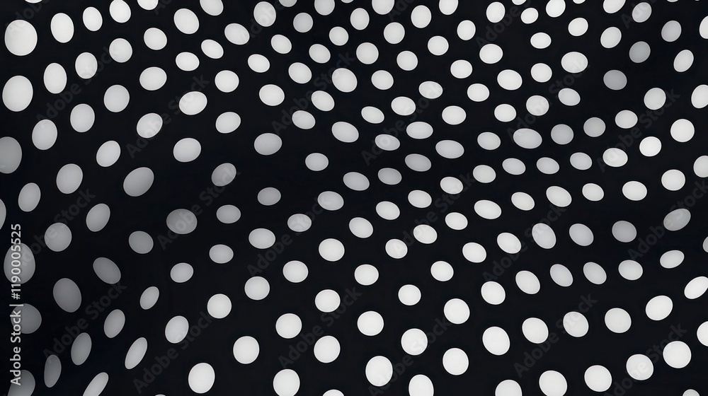 Abstract Black and White Polka Dot Pattern Seamless Texture Modern Design Background Abstract Black and White Polka Dot Pattern Seamless Texture Modern Design Background