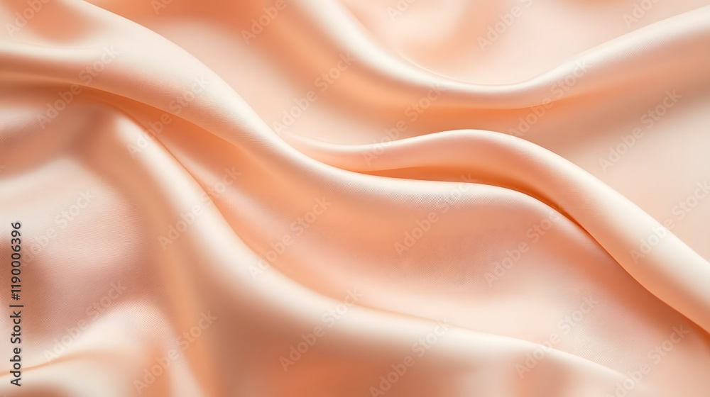 Obraz premium Pale peach color background with soft gradient transition