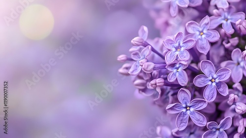 Soft lilac color clean background with slight shading effect
