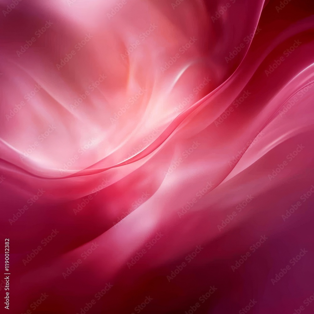 Obraz premium Abstract Romantic Background with Glowing Pink and Red Hues