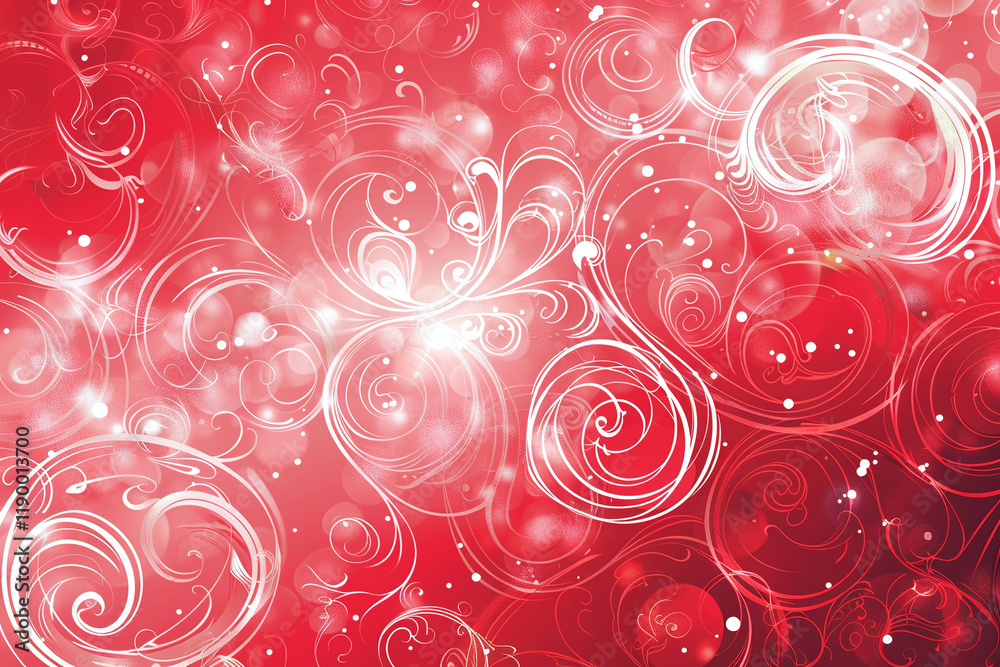 Abstract Red Background with Glowing Lights, Sparkles, and Digital Art for a Vibrant and Mystical Fantasy Design Abstract Red Background with Glowing Lights, Sparkles, and Digital Art for a Vibrant and Mystical Fantasy Design