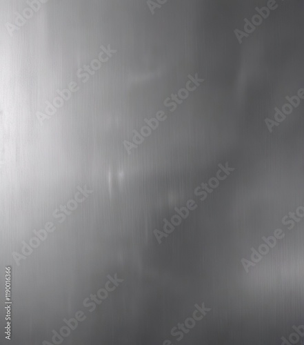 Industrial metal sheet with a fine brush finish, industrial plate, fine brushed metal sheet