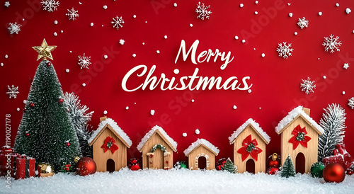 Merry Christmas Festive Decor