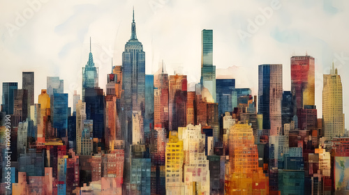 Midtown Manhattan skyline