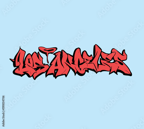 los Angeles wildstyle 2025.eps photo
